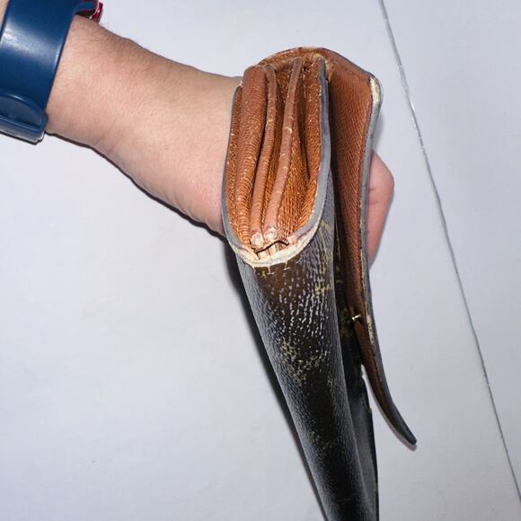 Authentic Louis Vuitton Monogram Portefeuille Sarah Unisex Long Wallet zipper - Picture 15 of 16